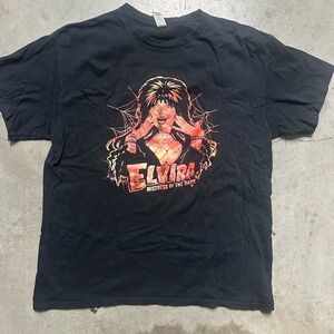 Elvira Mistress of the Dark Graphic Tee - Black